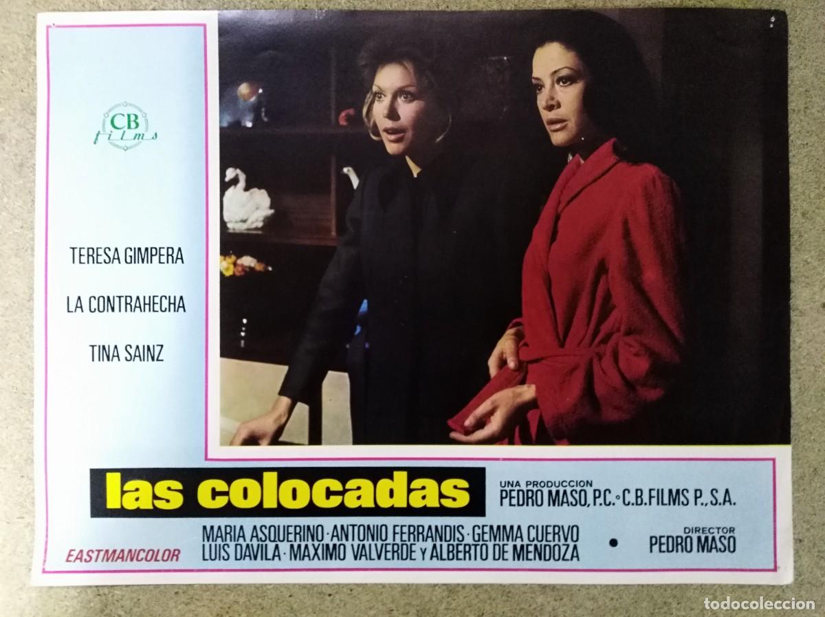 Kino: Afiche De Cine.Fotograma.Las Colocadas.Maximo Valverde.Teresa Gimpera