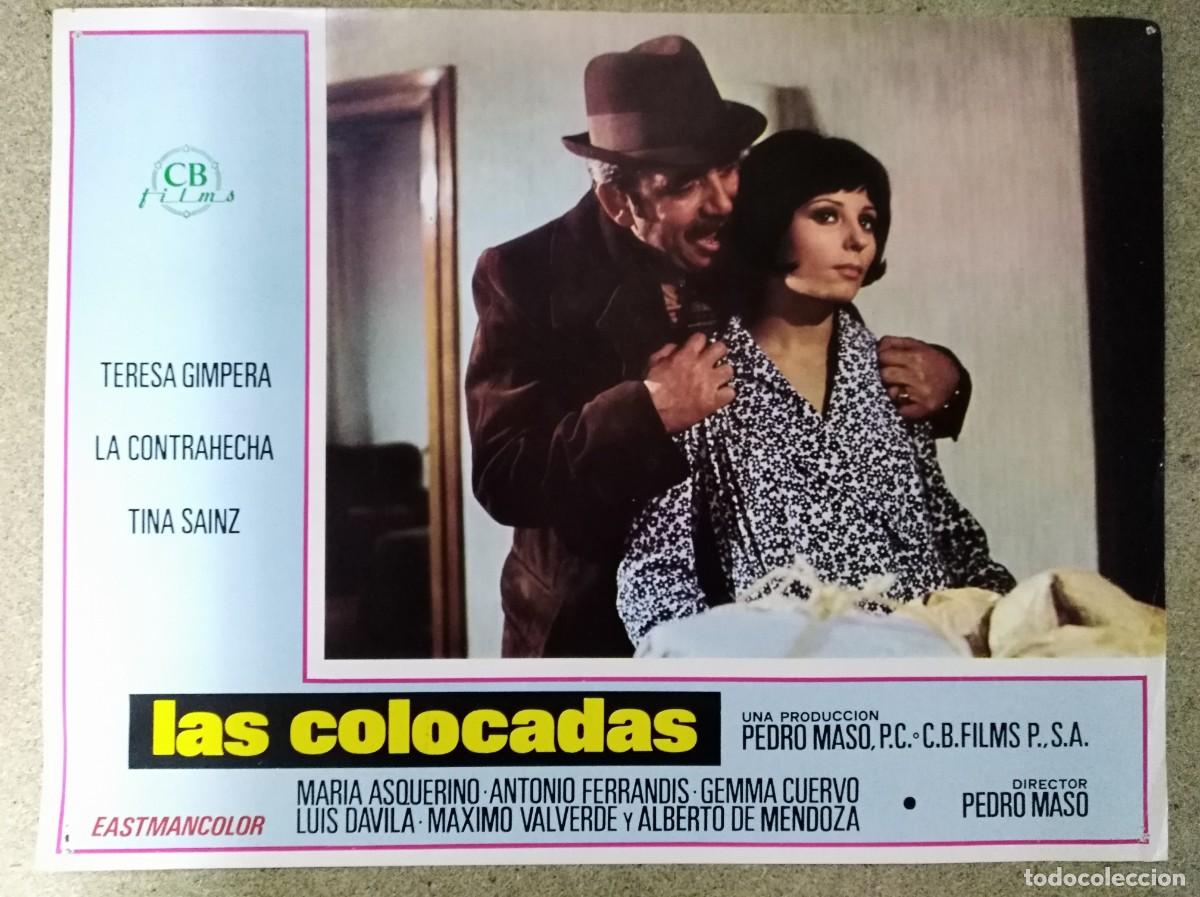 Kino: Afiche De Cine.Fotograma.Las Colocadas.Maximo Valverde.Teresa Gimpera