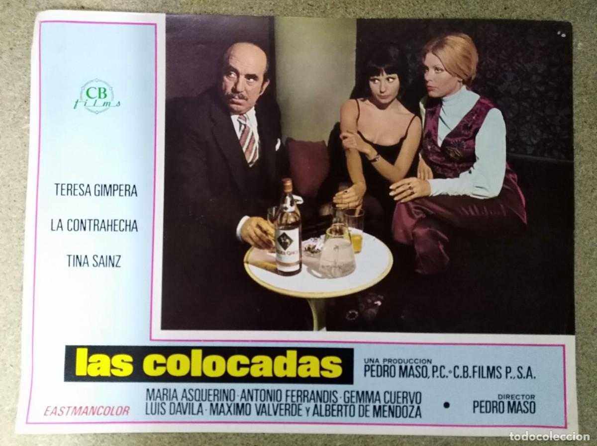 Kino: Afiche De Cine.Fotograma.Las Colocadas.Maximo Valverde.Teresa Gimpera