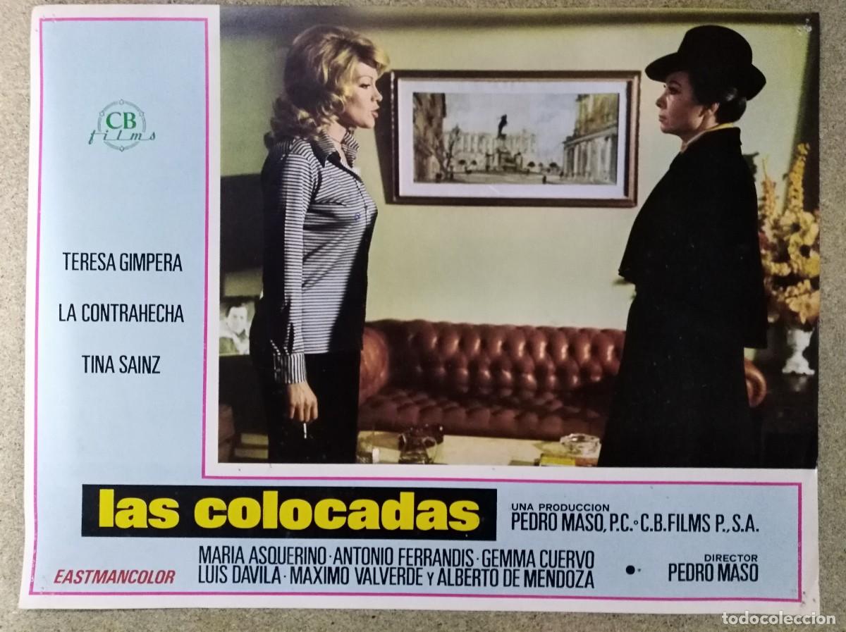 Kino: Afiche De Cine.Fotograma.Las Colocadas.Maximo Valverde.Teresa Gimpera
