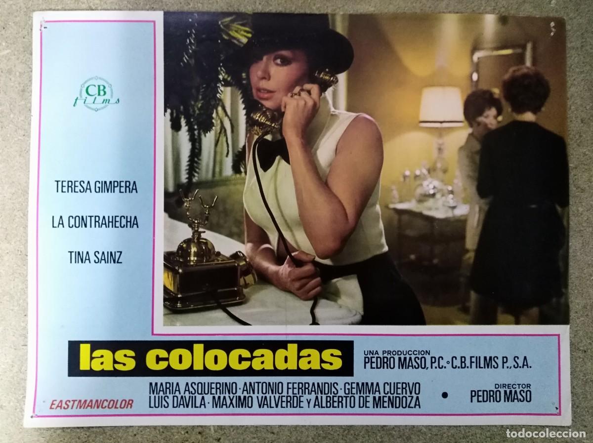Kino: Afiche De Cine.Fotograma.Las Colocadas.Maximo Valverde.Teresa Gimpera