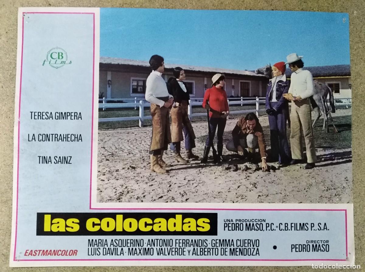 Kino: Afiche De Cine.Fotograma.Las Colocadas.Maximo Valverde.Teresa Gimpera