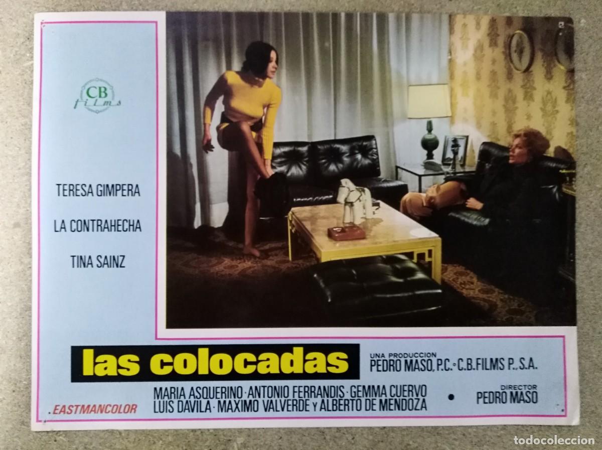 Kino: Afiche De Cine.Fotograma.Las Colocadas.Maximo Valverde.Teresa Gimpera