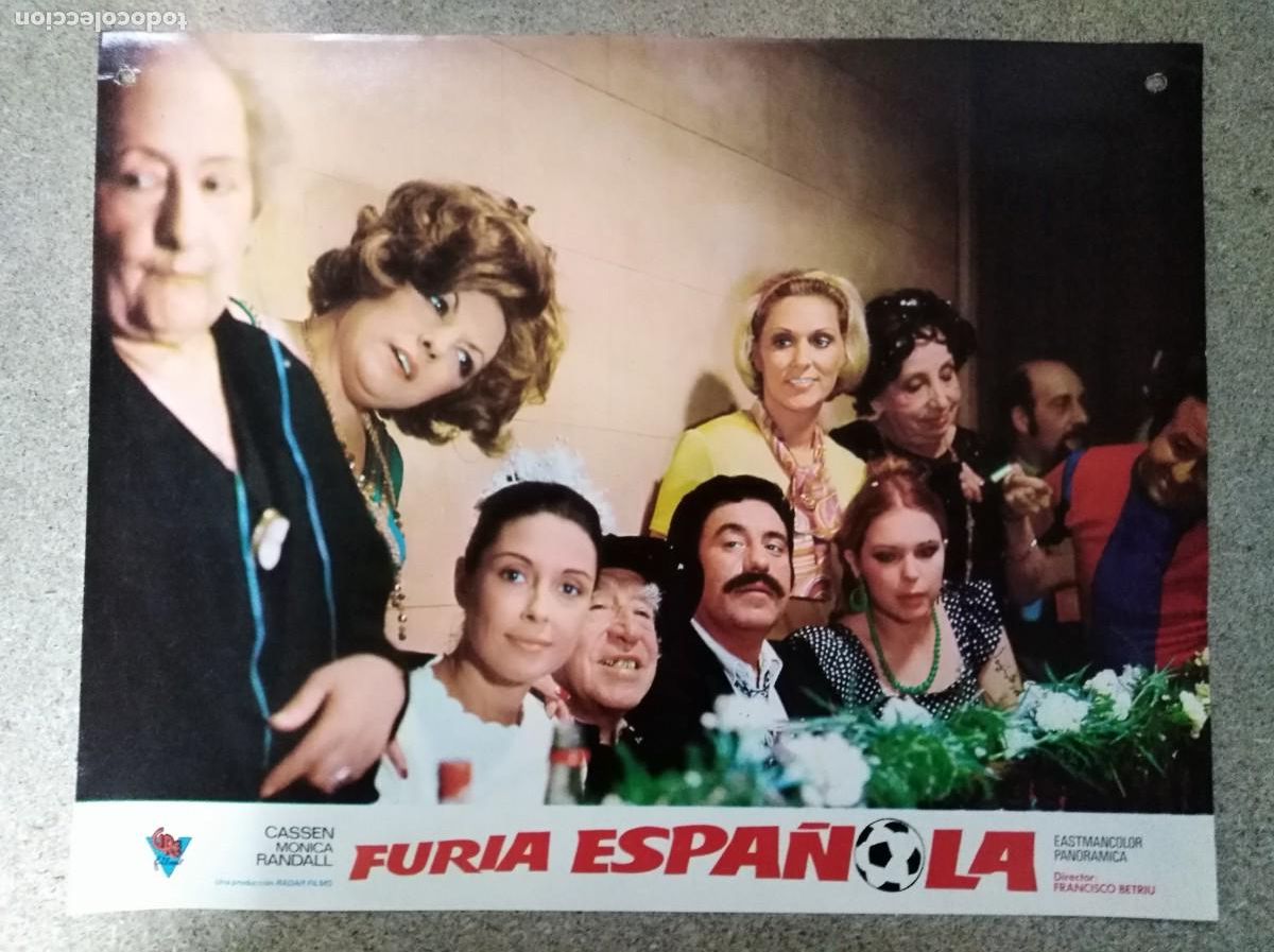 Kino: Afiche De Cine.Fotograma.Furia Espa&ntilde;ola.Cassen.Monica Randall