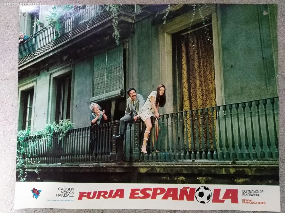 Kino: Afiche De Cine.Fotograma.Furia Espa&ntilde;ola.Cassen.Monica Randall