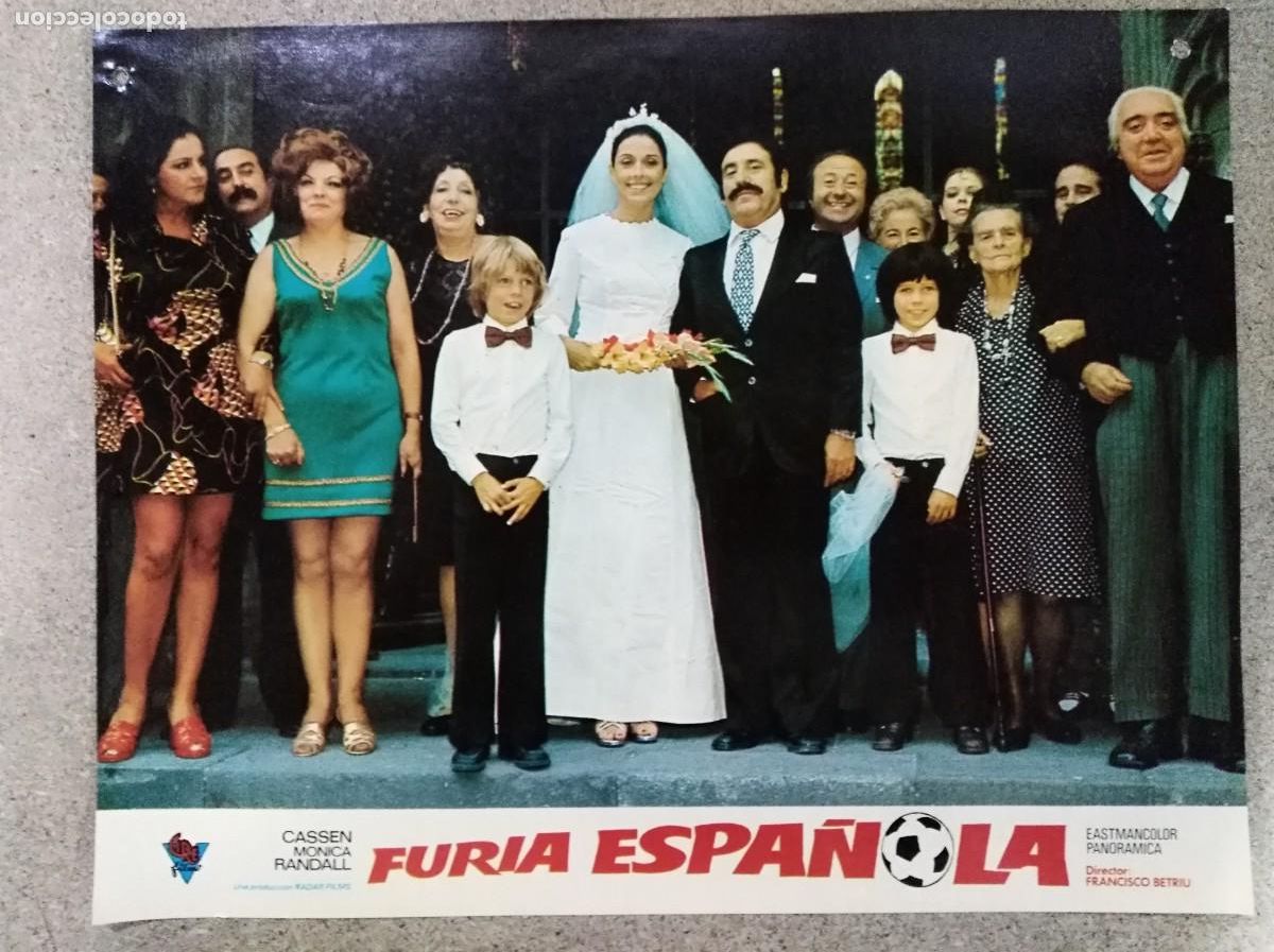 Kino: Afiche De Cine.Fotograma.Furia Espa&ntilde;ola.Cassen.Monica Randall