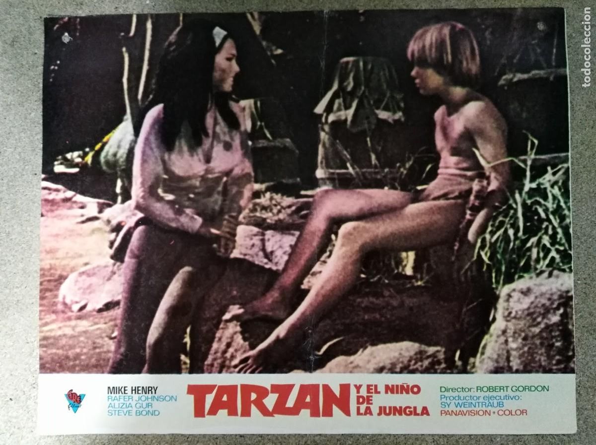 Kino: Afiche De Cine.Fotograma.Tarzan y el Ni&ntilde;o de la Jungla