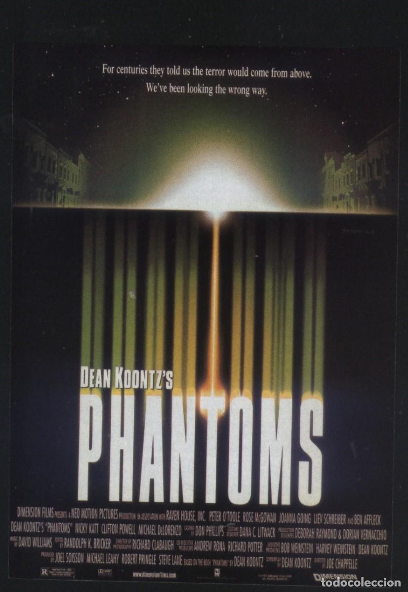 Kino: Q-11714- FHANTOMS (FICHA T&Eacute;CNICA) Peter O'Toole - Ben Affleck - Rose McGowan