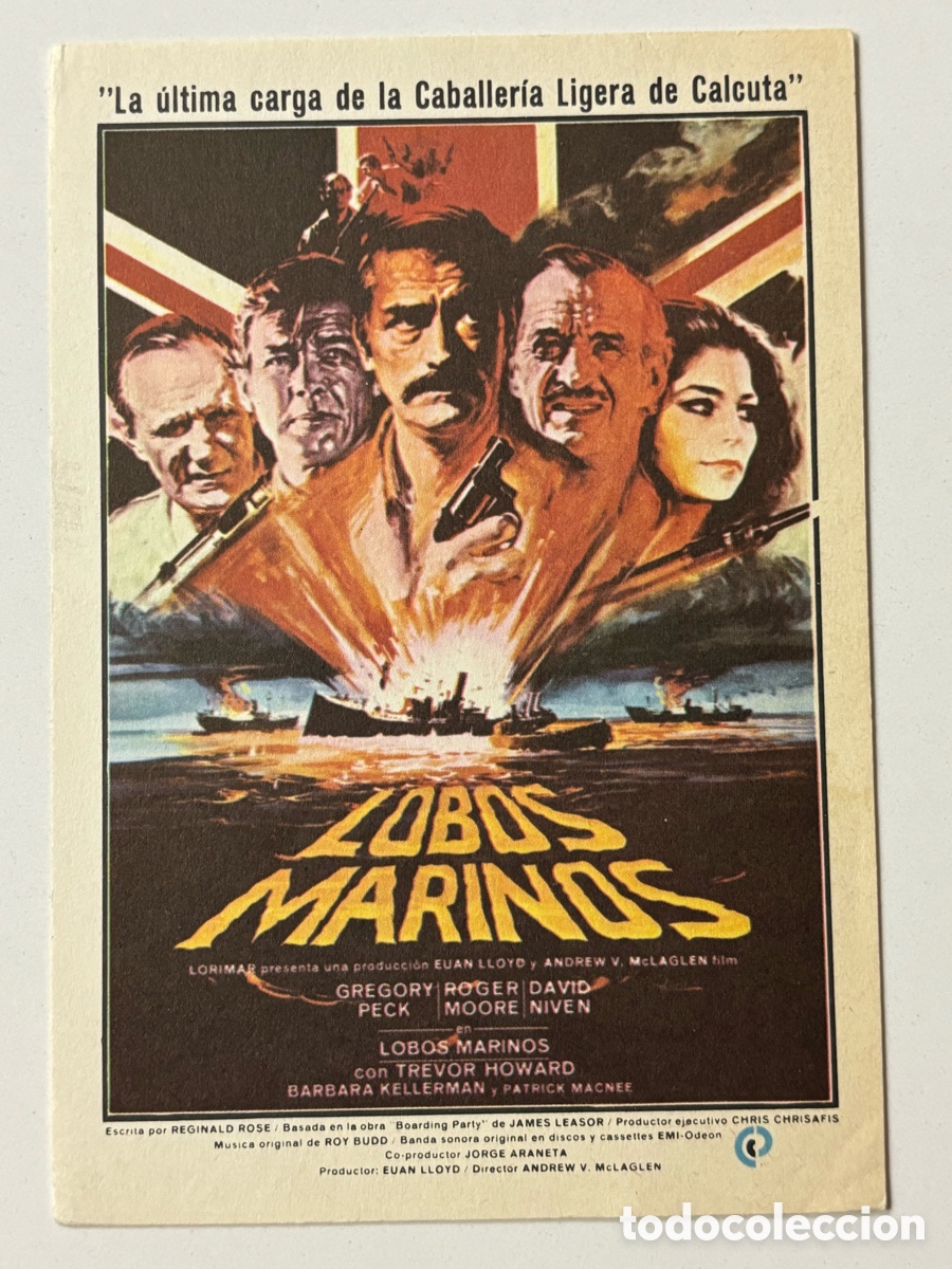 Cine: Programa lobos marinos Gregory Peck A19 - Foto 1