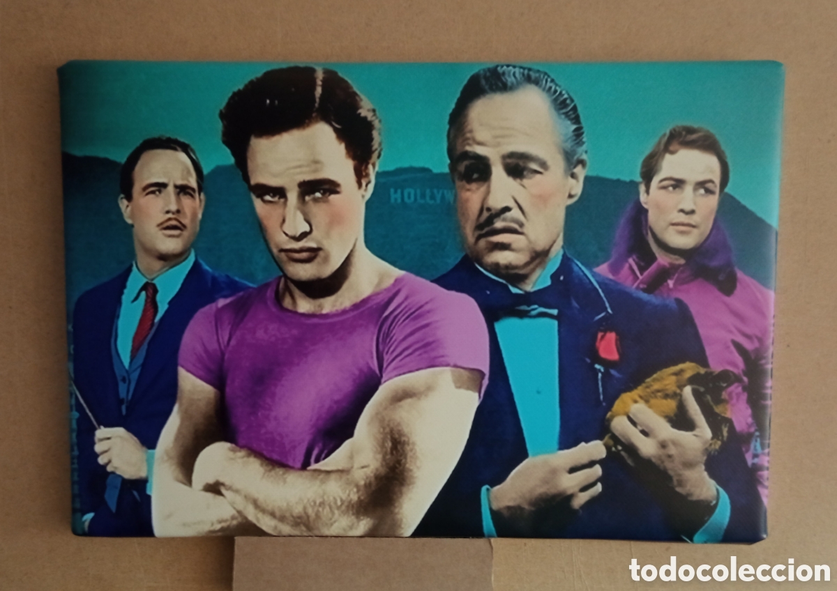 Cine: Cuadro MARLON BRANDO collage - Foto 1