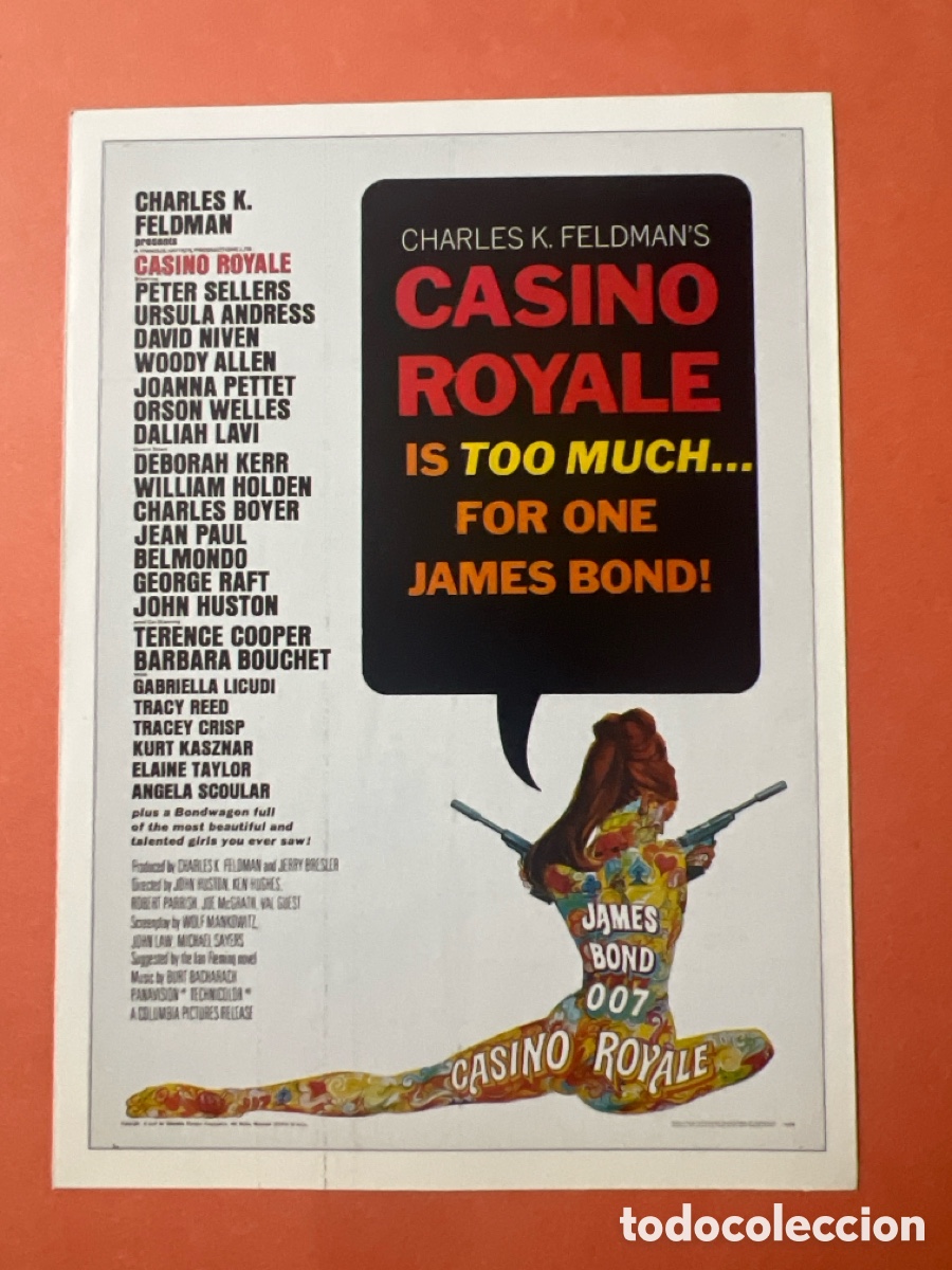 Kino: L1349. CASINO ROYALE - Ficha revista Accion