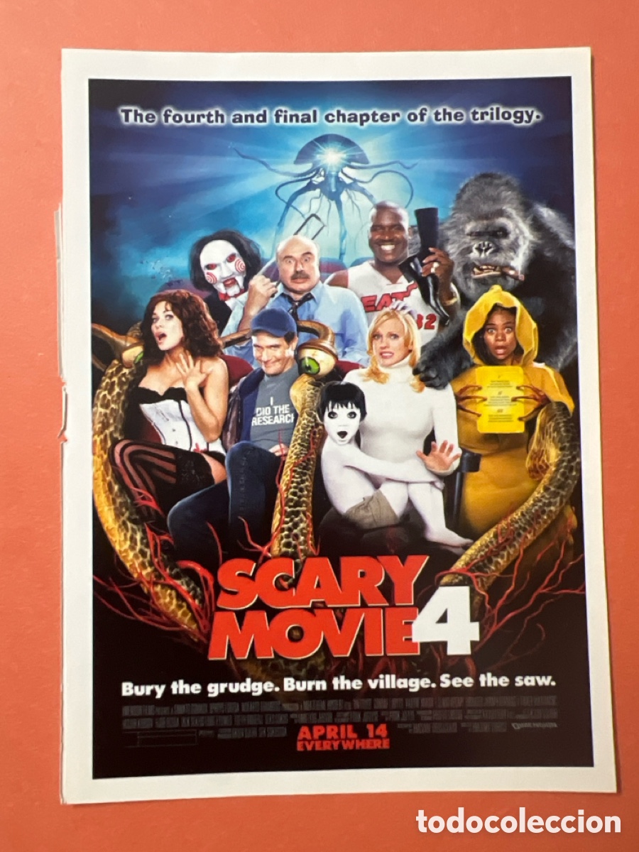 Kino: L1363. Ficha revista Accion - SCARY MOVIE 4