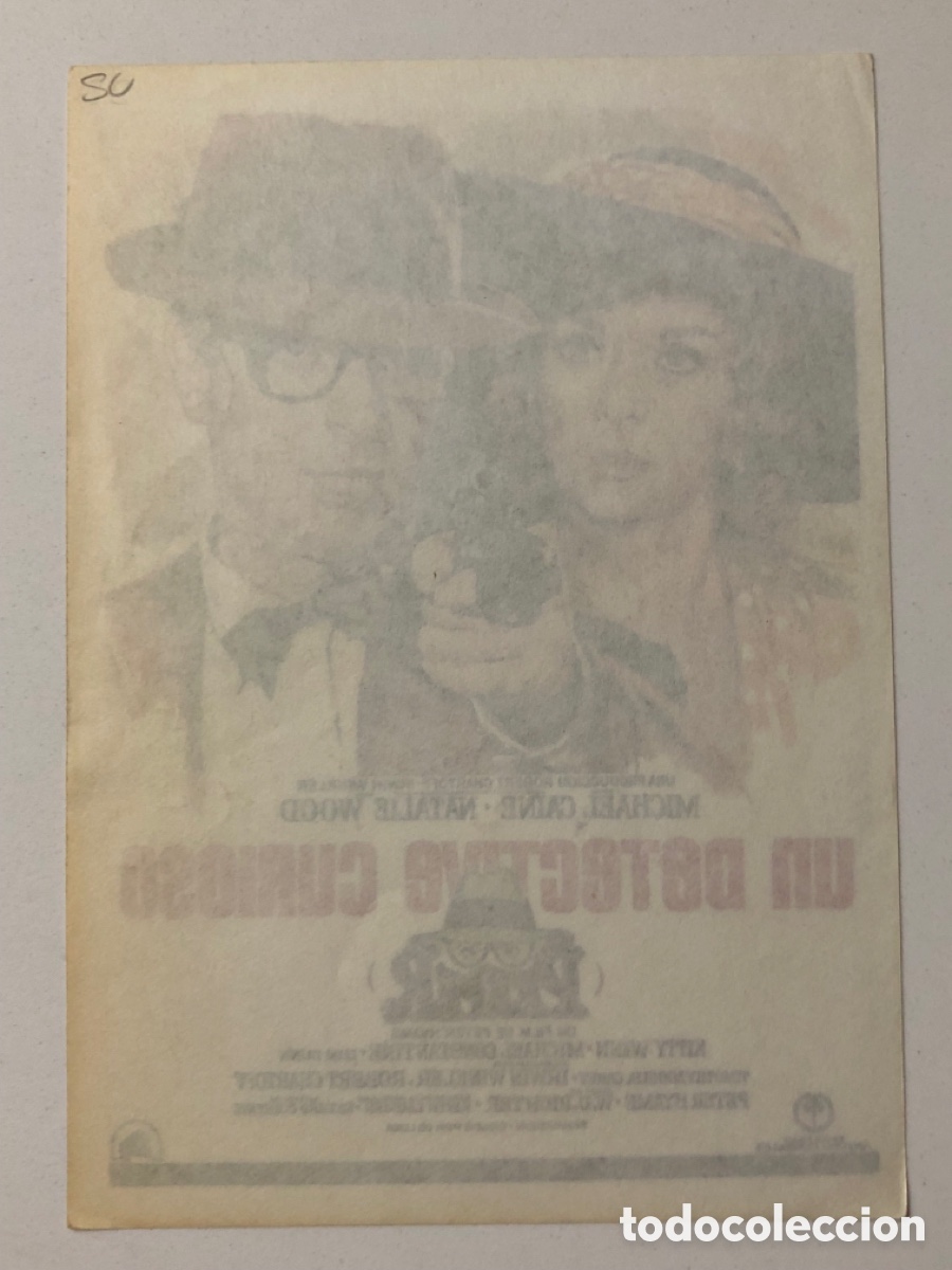 Cine: Programa un detective curioso Michael caine A22 - Foto 2