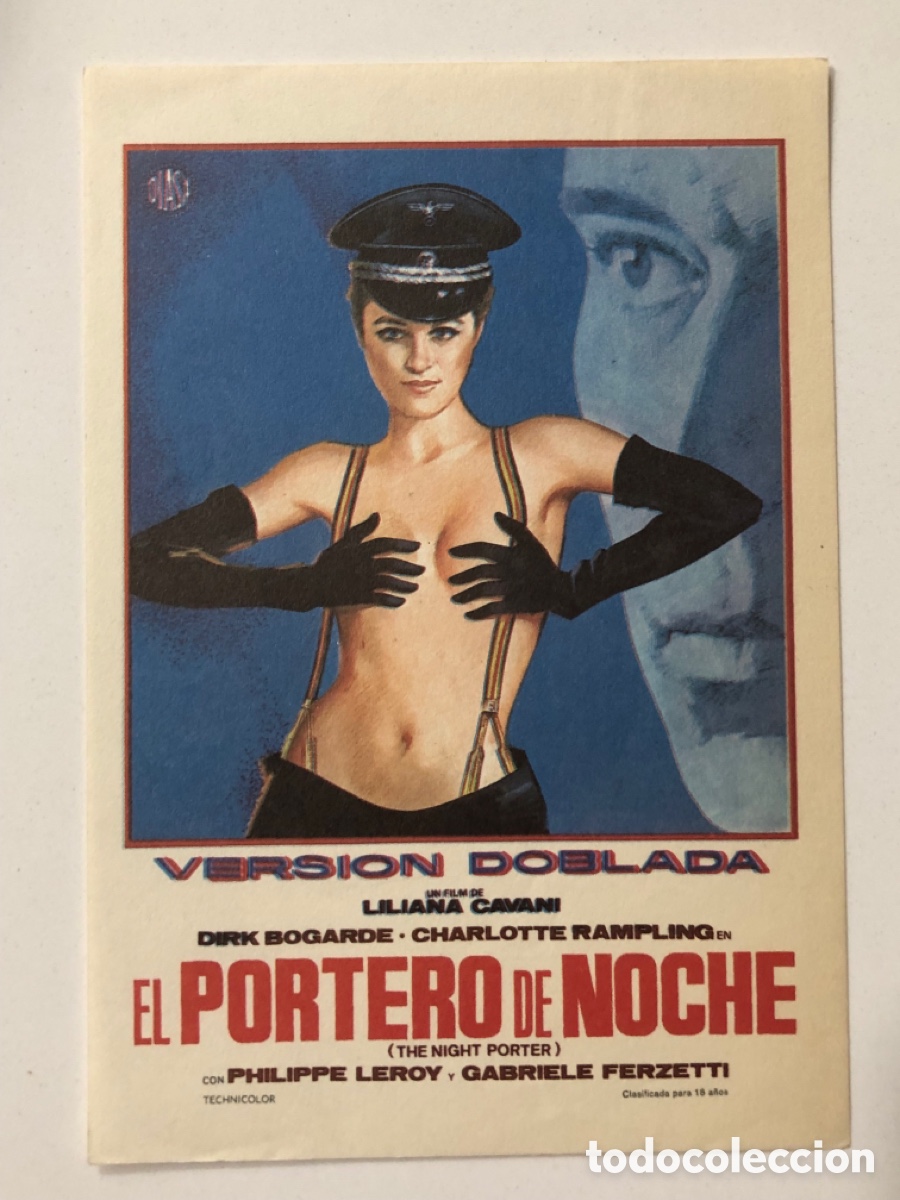 Cine: Programa el portero de noche Dirk Bogarde A22 - Foto 1
