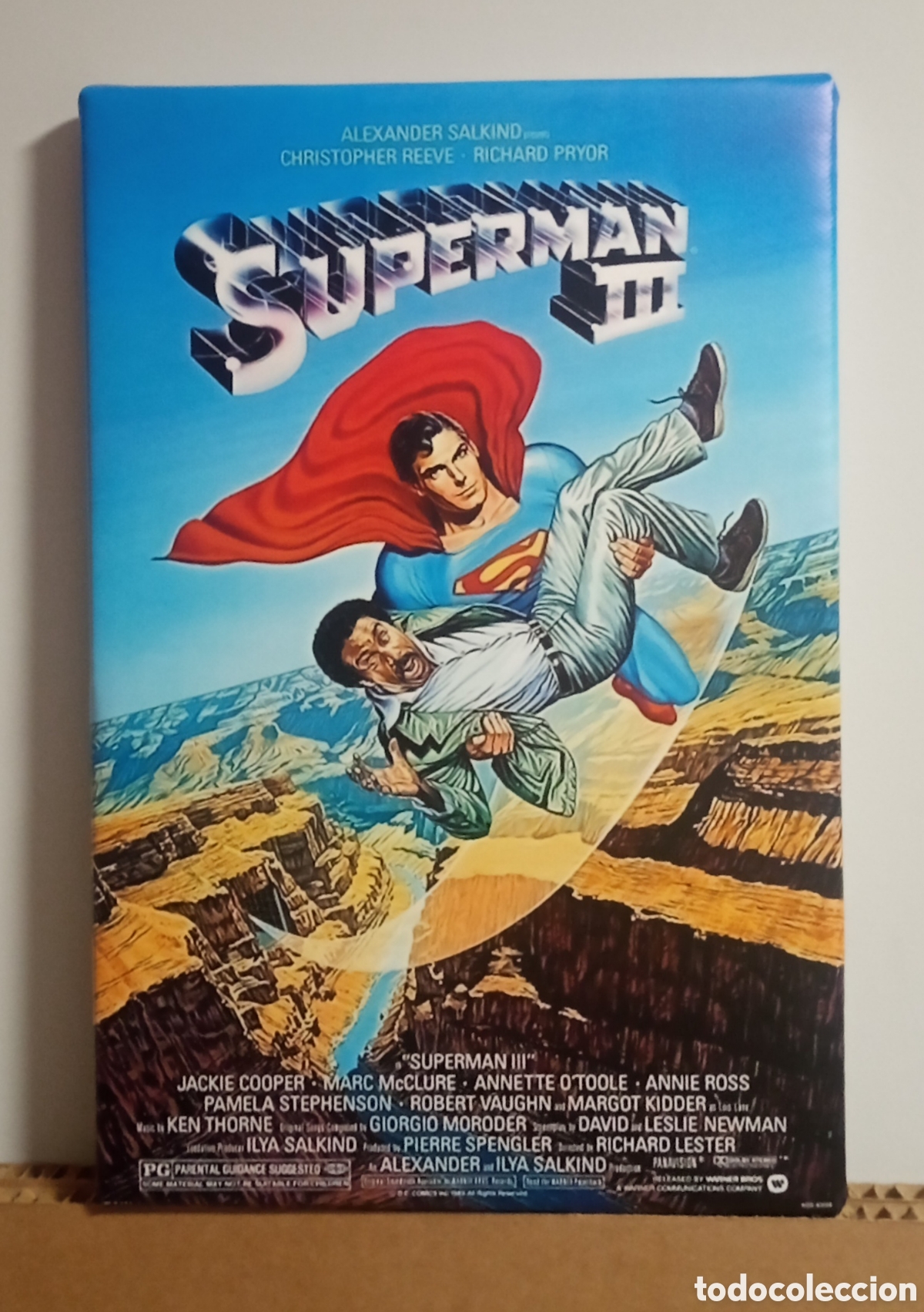 Kino: Cuadro cartel SUPERMAN III