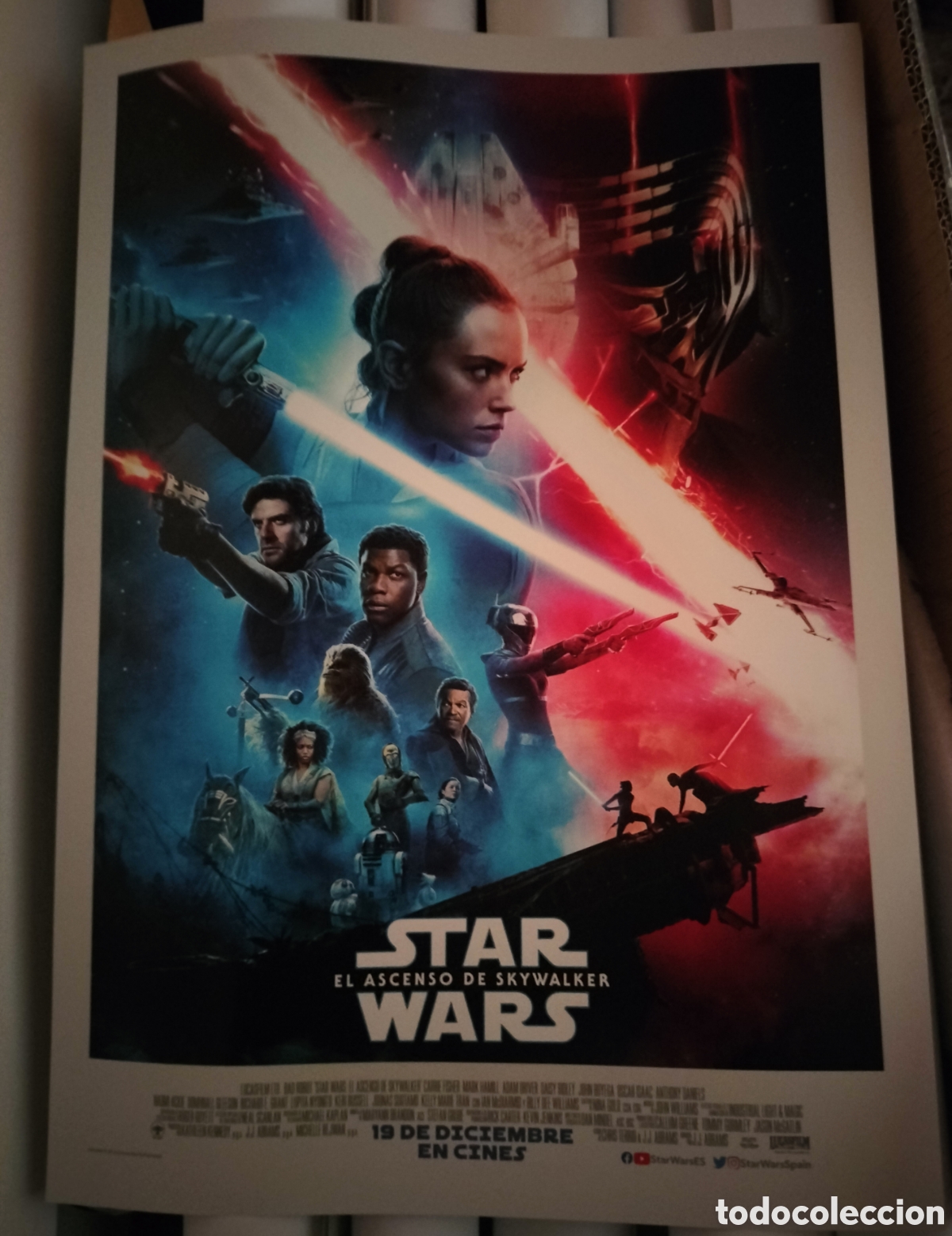 Cinema: Poster Star Wars El Ascenso de Skywalker 42x30