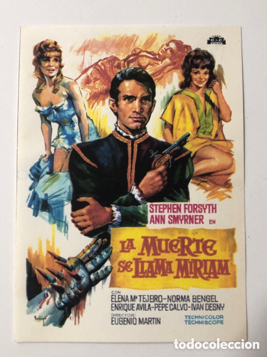 Cine: Programa la muerte se llama Miriam Stephen forsyth A6 - Foto 1