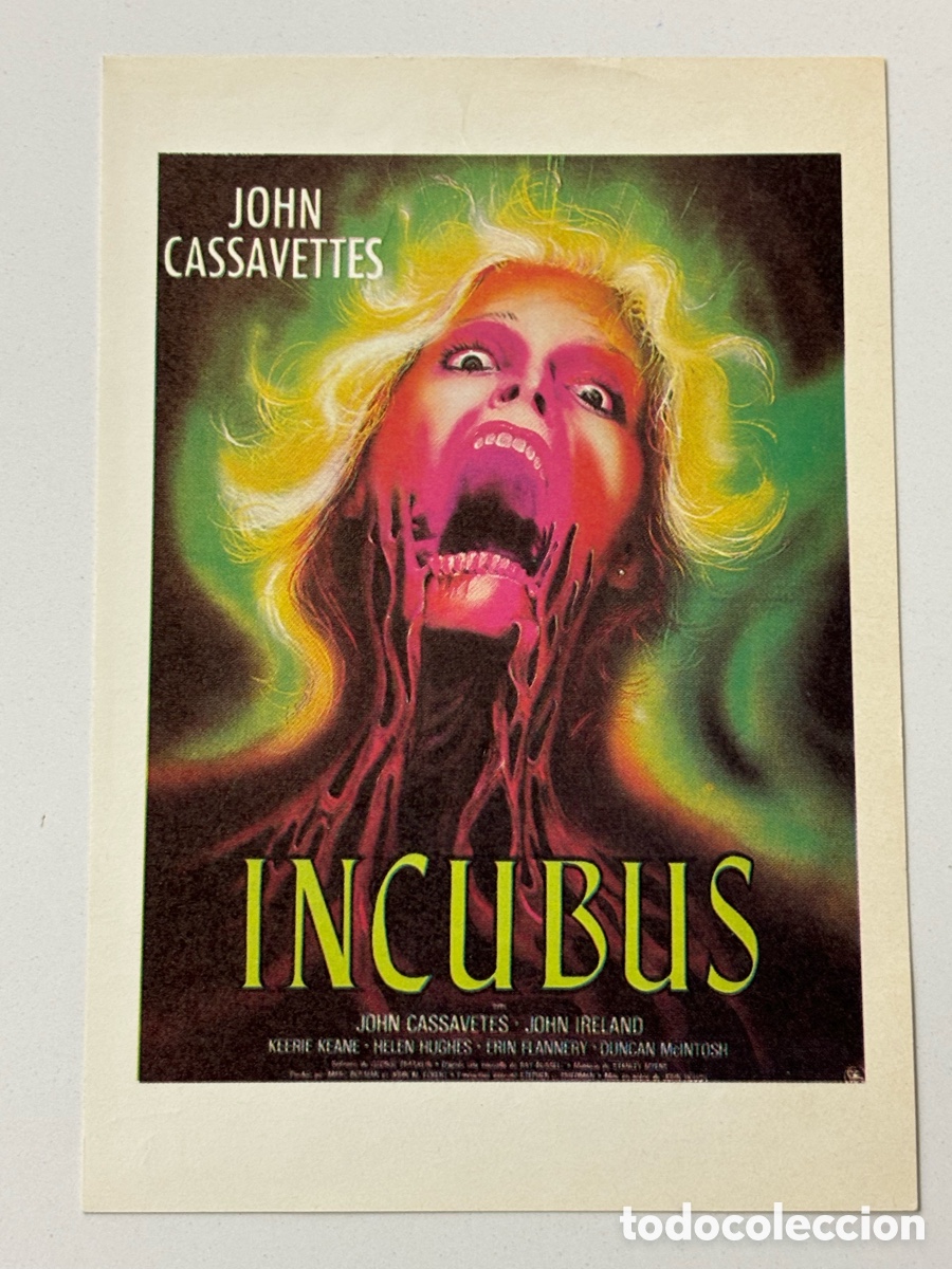 Cine: Programa incubus john cassavettes A24V5 - Foto 1