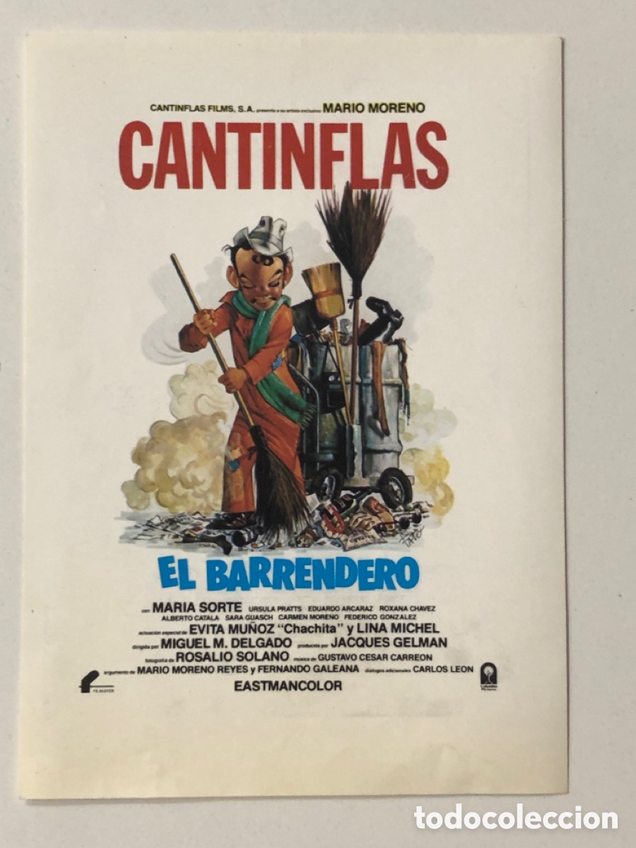Cine: Programa el barrendero Cantinflas A25 - Foto 1