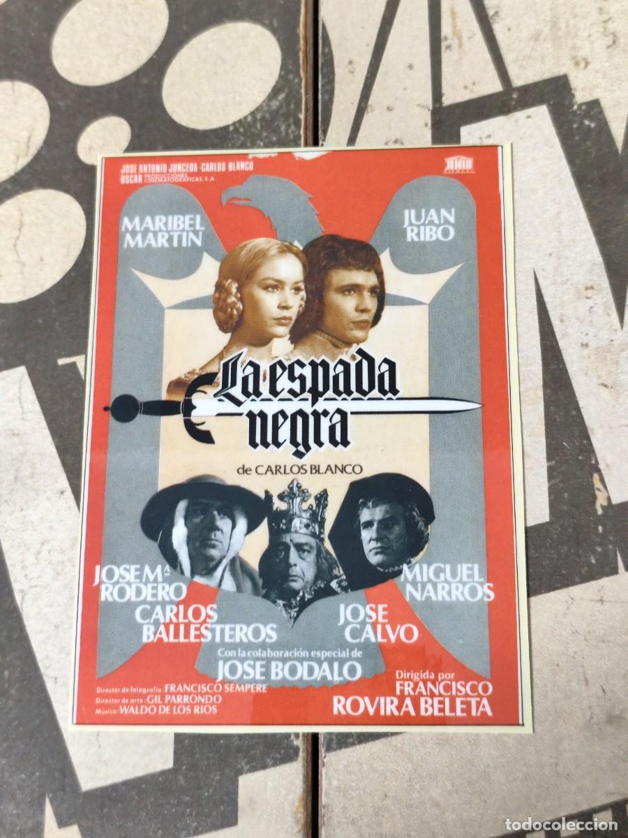 Cine: La espada negra plastificado - Foto 1
