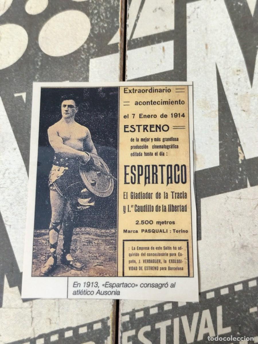 Cine: Espartaco plastificado - Foto 1