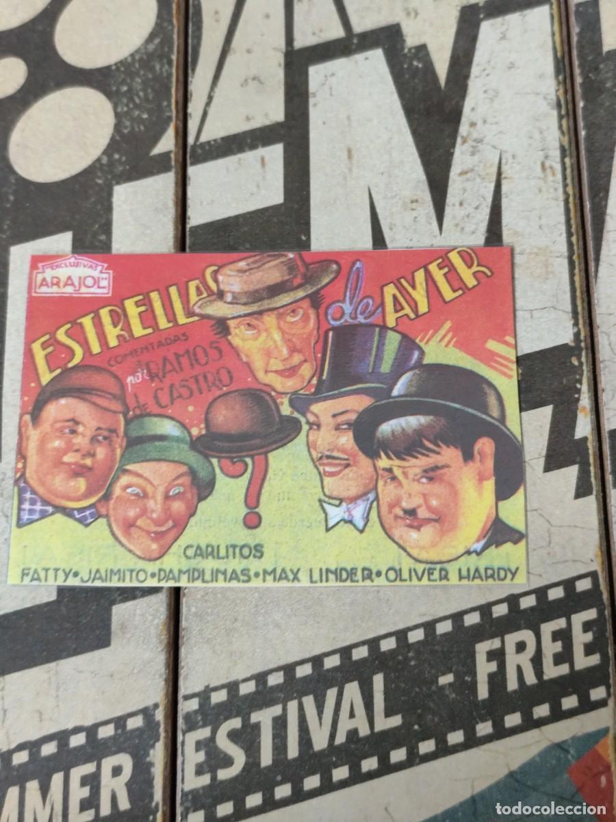 Cine: Estrellas de ayer plastificado - Foto 1