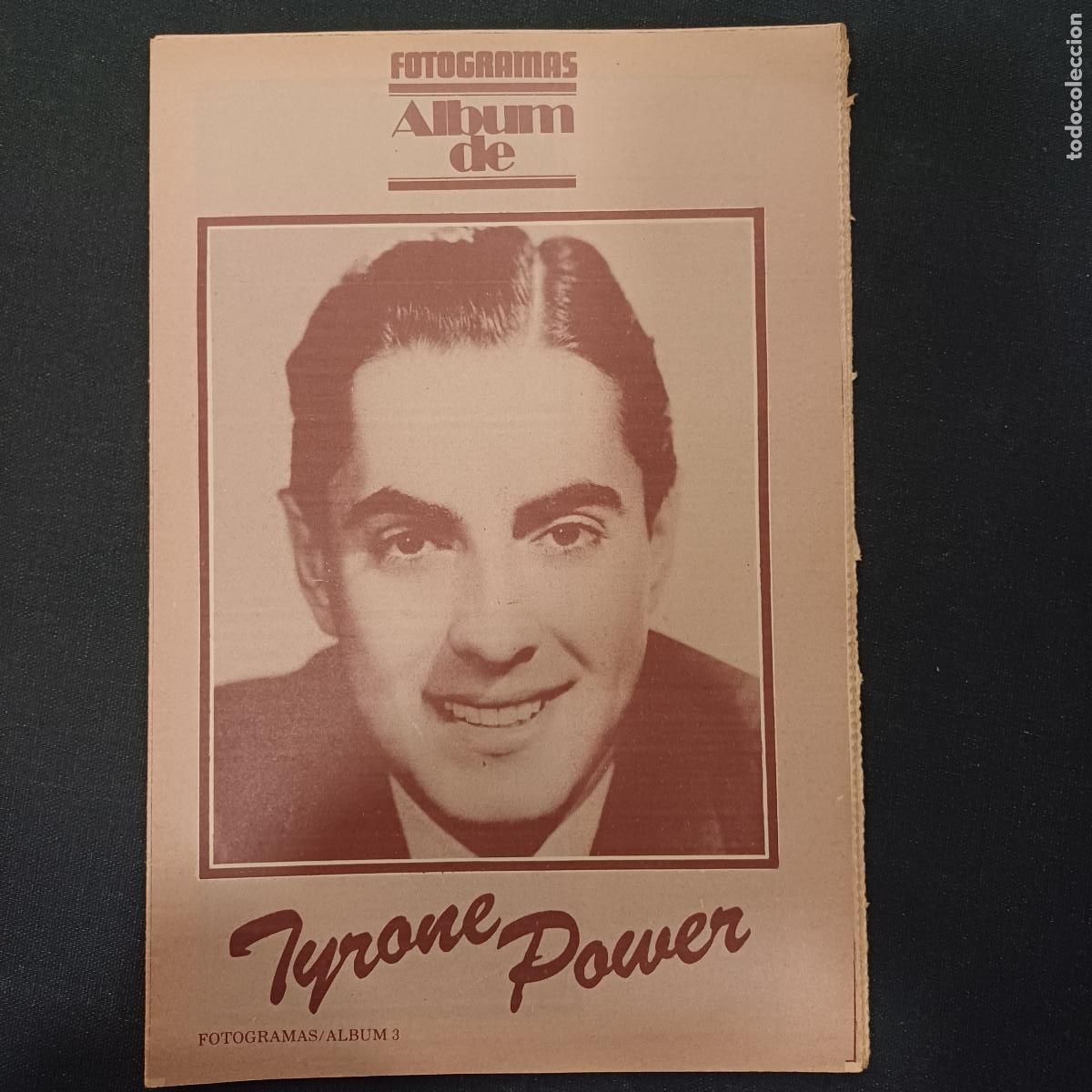 Cine: FOTOGRAMAS ALBUM/TYRONE POWER. - Foto 1