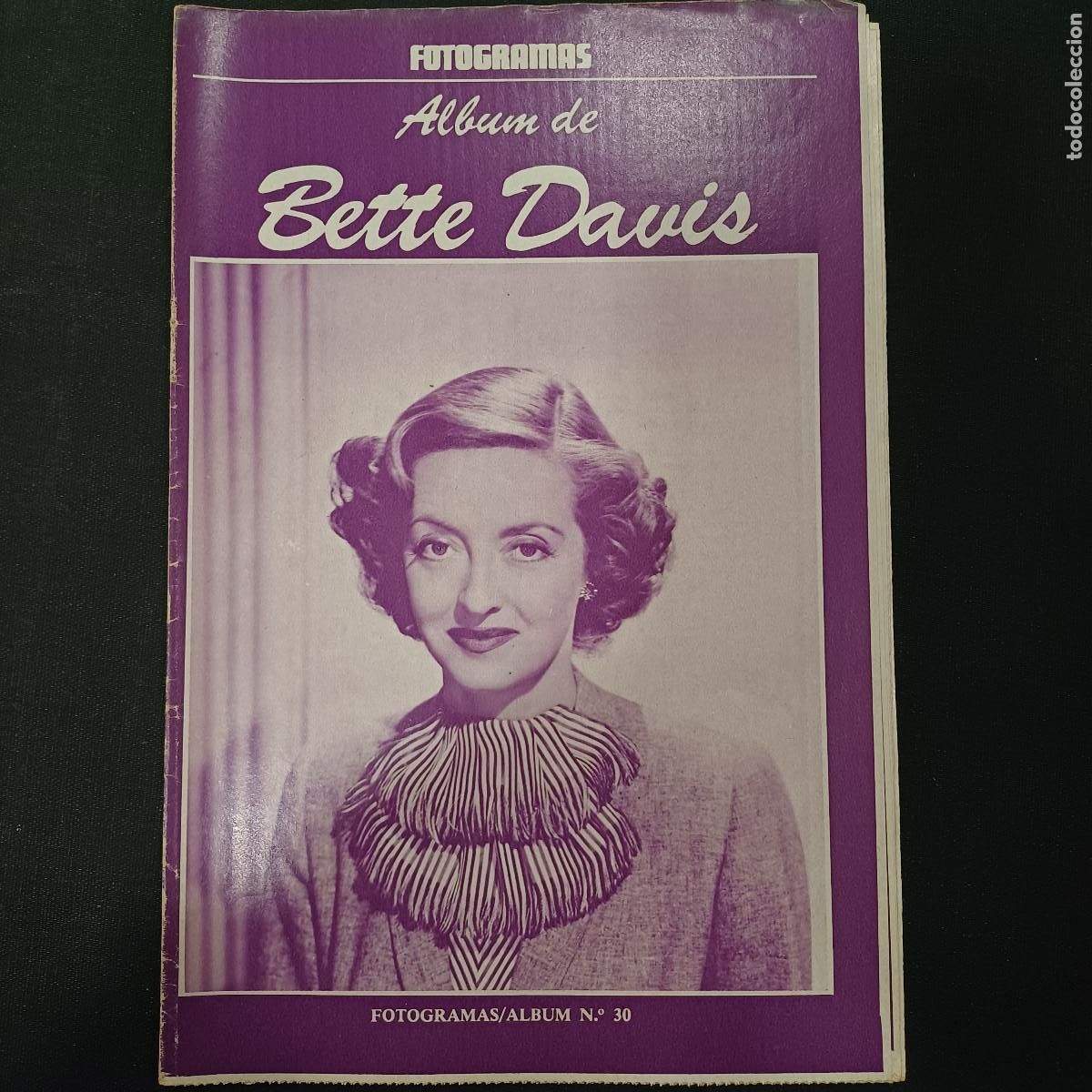 Cine: FOTOGRAMAS ALBUM/BETTE DAVIS. - Foto 1