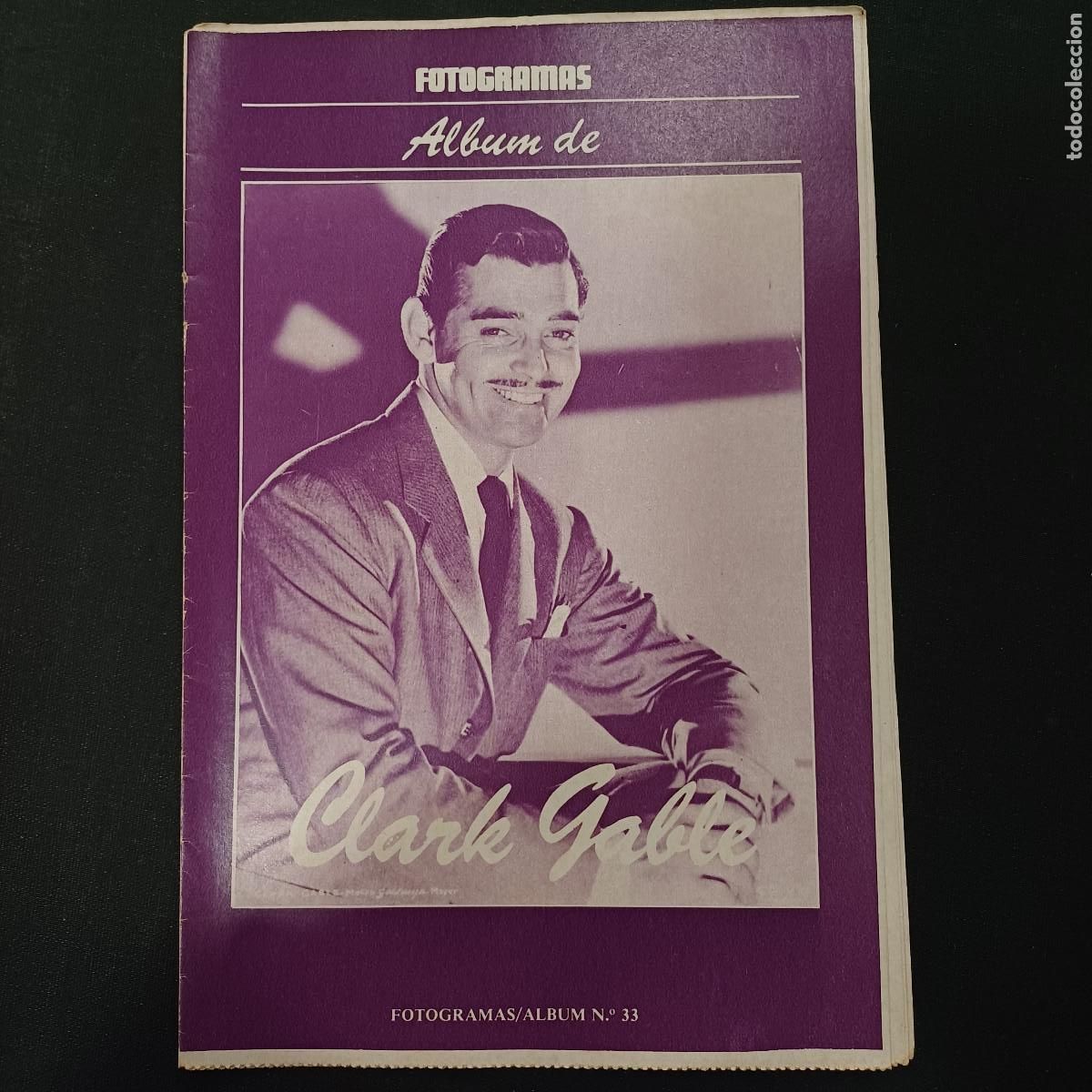 Cine: FOTOGRAMAS ALBUM/CLARK GABLE. - Foto 1