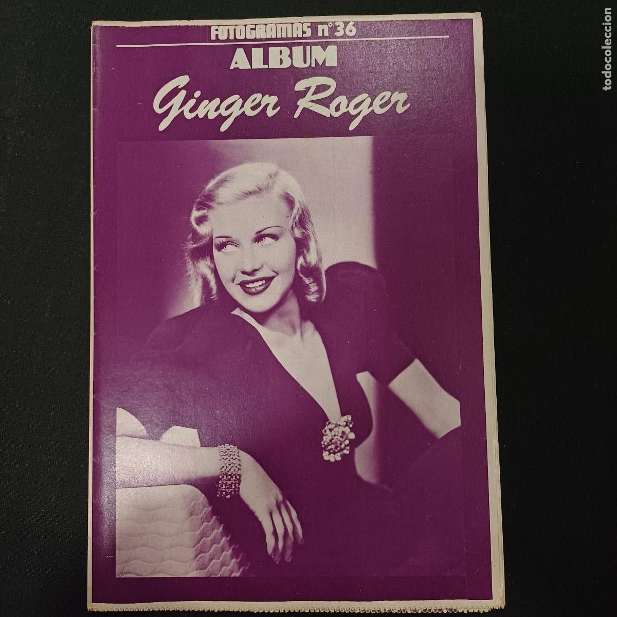 Cine: FOTOGRAMAS ALBUM/GINGER ROGER. - Foto 1