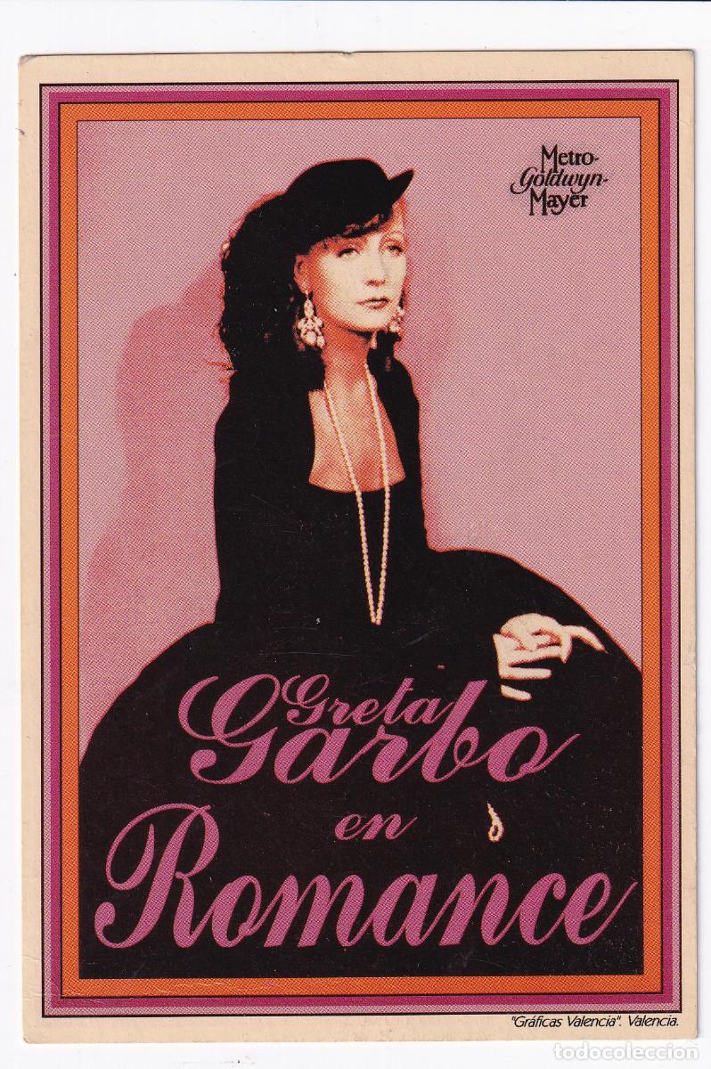 Cine: CINE.- Programa de Cine Facsimil. Romance. Greta Garbo. - Foto 1