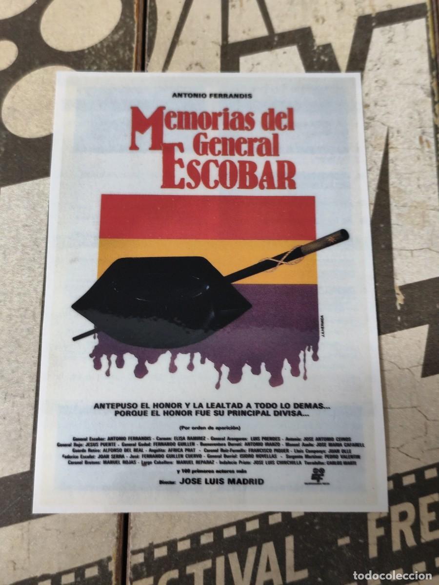Cine: Memorias del General Escobar - Foto 1