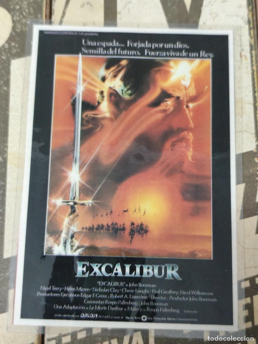 Cine: Excalibur plastificado - Foto 1
