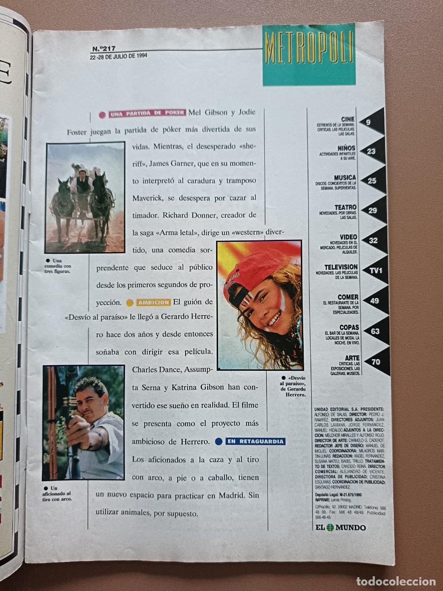 Cine: METR&Oacute;POLI - 22 - 1994 - Foto 2