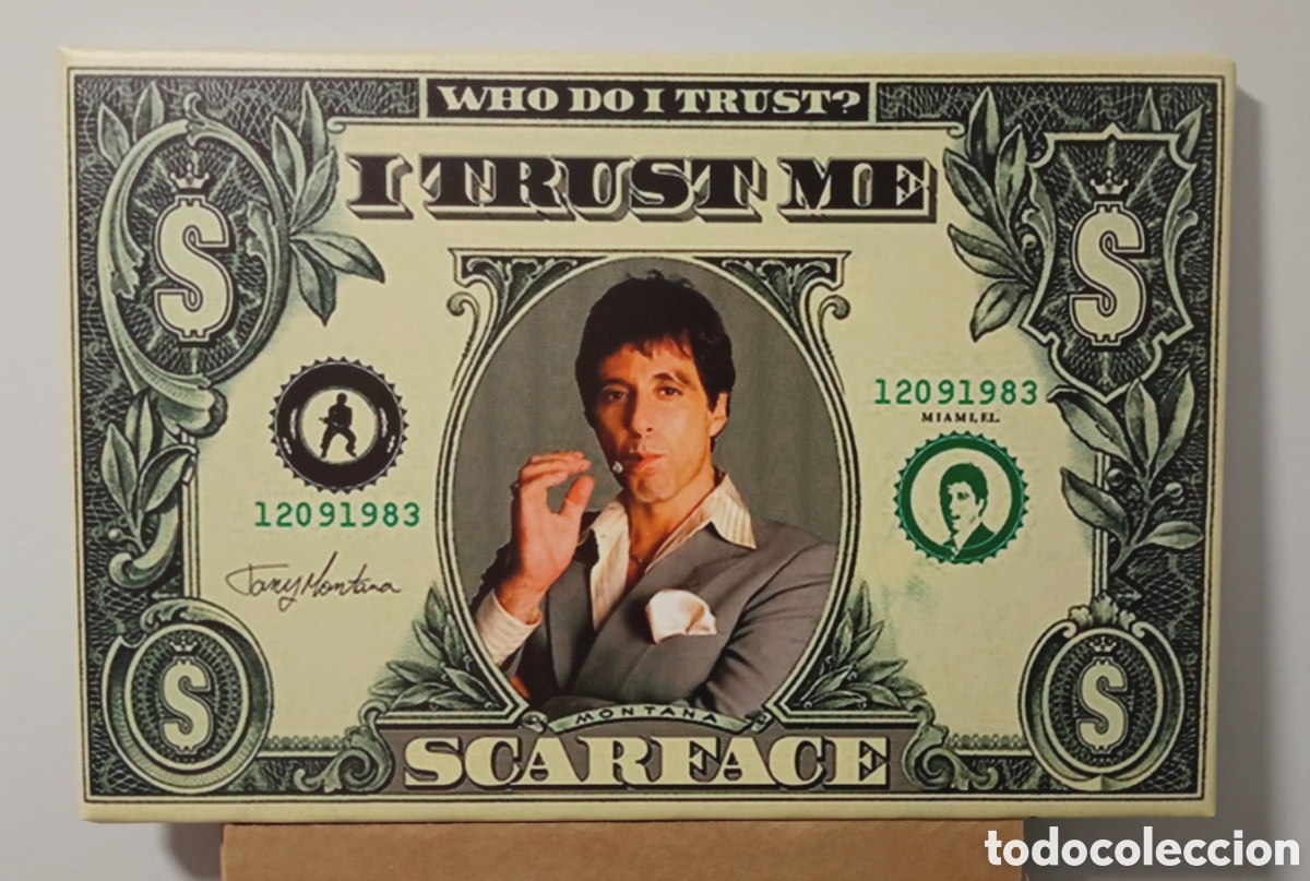 Cine: Cuadro cartel SCARFACE - Foto 1