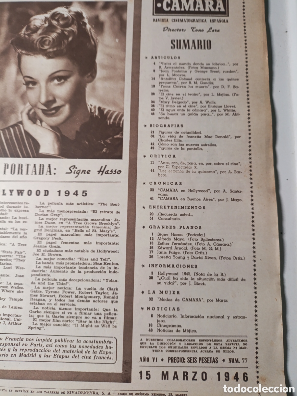 Cine: Revista Camara Num77 - Foto 2