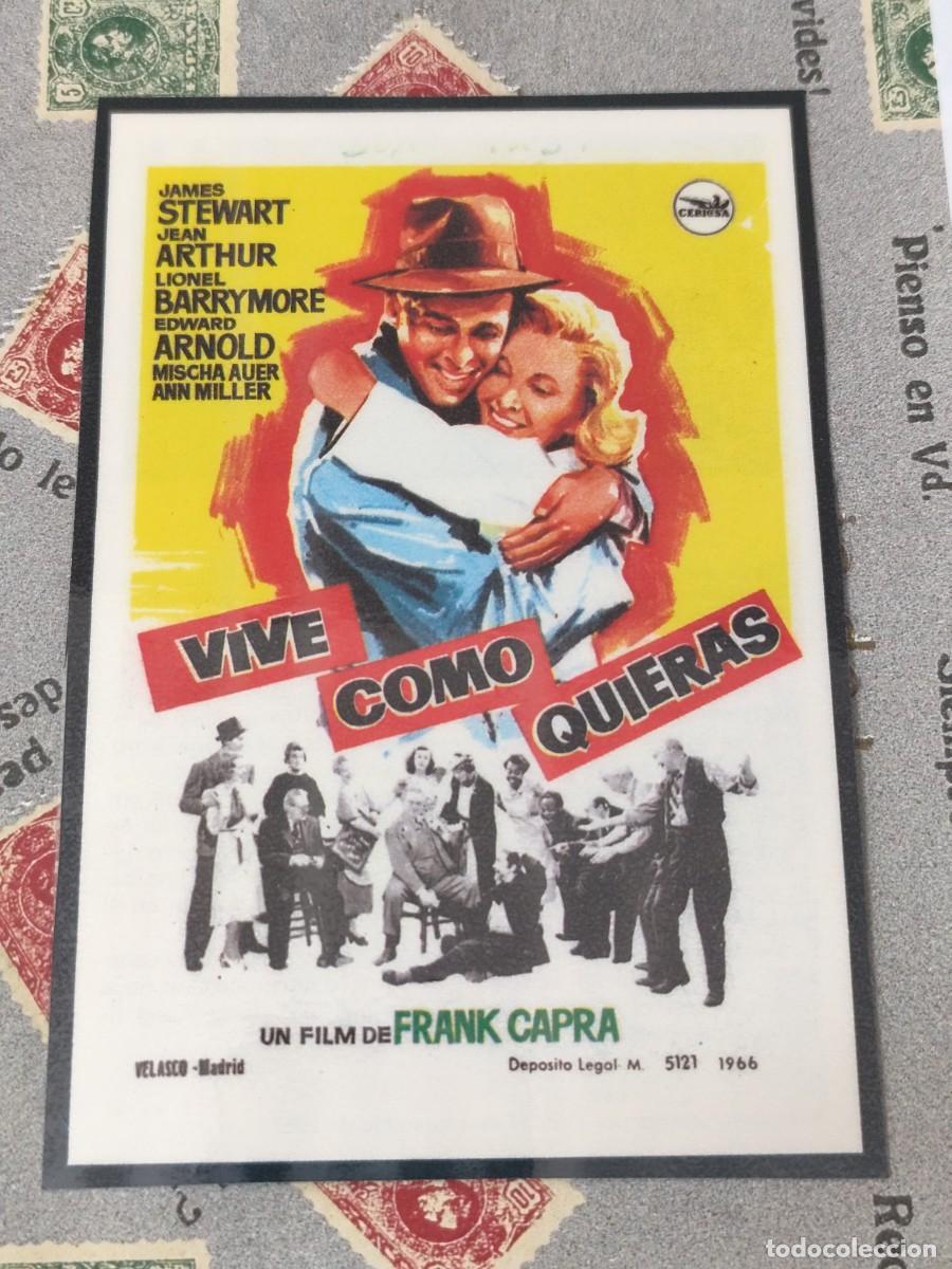 Cine: Vive como quieras plastificado - Foto 1