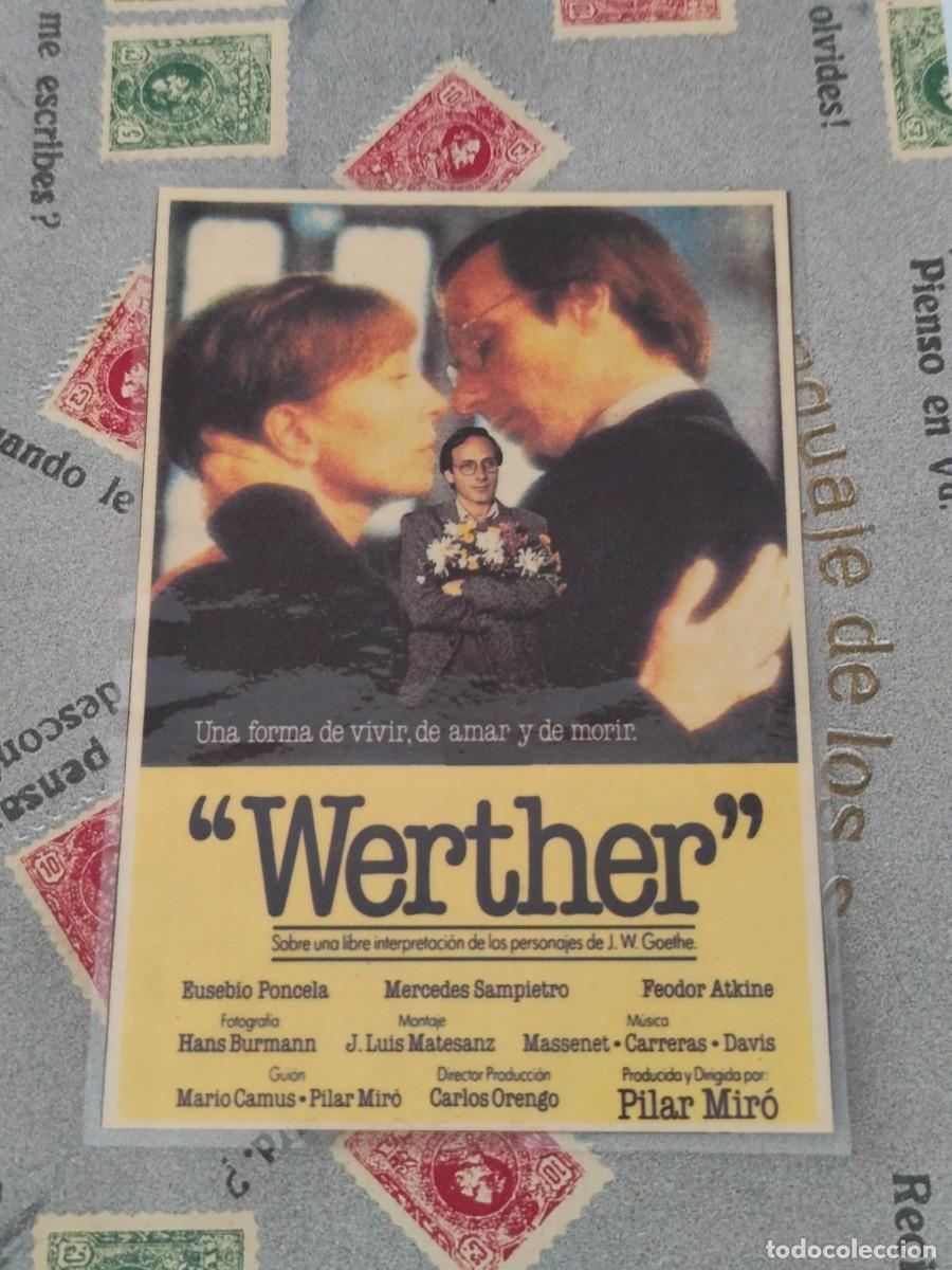 Cine: Werther plastificado - Foto 1