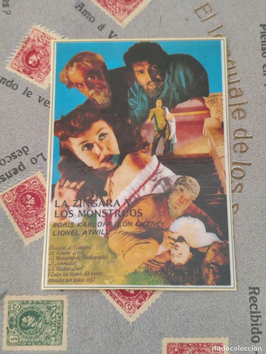 Cine: La z&iacute;ngara y los monstruos plastificado - Foto 1