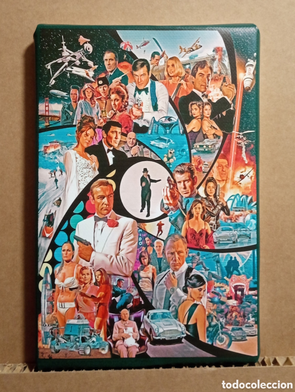 Cine: Cuadro collage JAMES BOND 007 - Foto 1