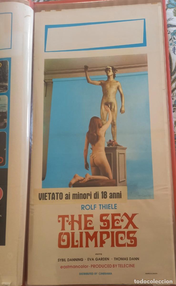 Kino: THE SEX OLIMPICS 1972 ROLF THIELE POSTER cm. 33X70 SYBIL DANNING EVA GARDEN THOMAS DANN