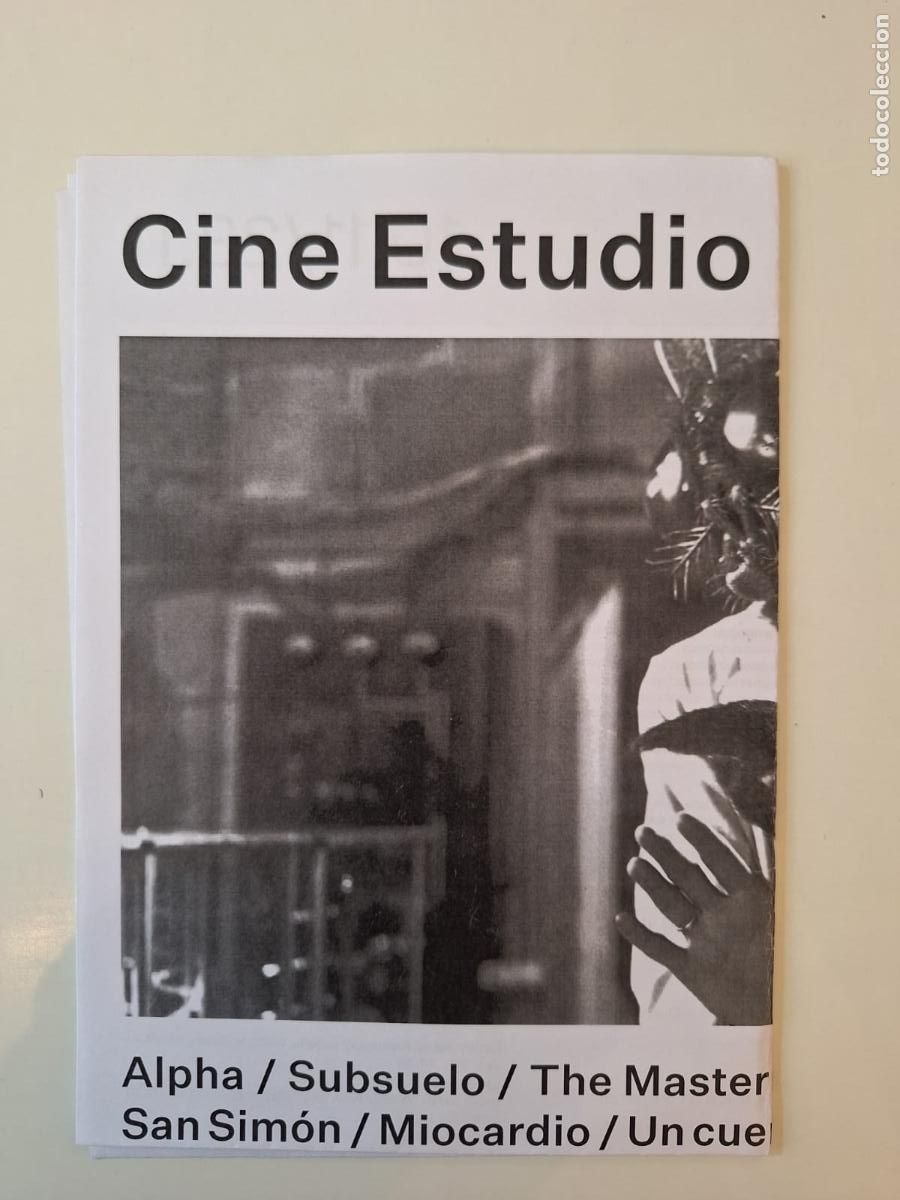 Kino: Programaci&oacute;n Cine Estudio C&iacute;rculo de Bellas Artes Madrid 10/23 noviembre 2025