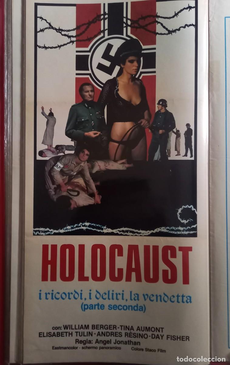 Cine: HOLOCAUST 1980 POSTER cm.33X70 ELISABETH TULIN TINA AUMONT WILLIAM BERGER