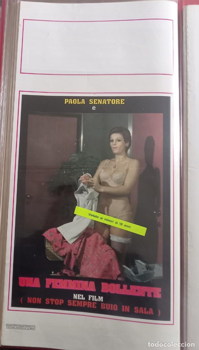 Cine: NON STOP SEMPRE BUIO IN SALA 1985 PAOLA SENATORE POSTER cm.33 X 70 OTTIME CONDIZIONI RARISSIMA