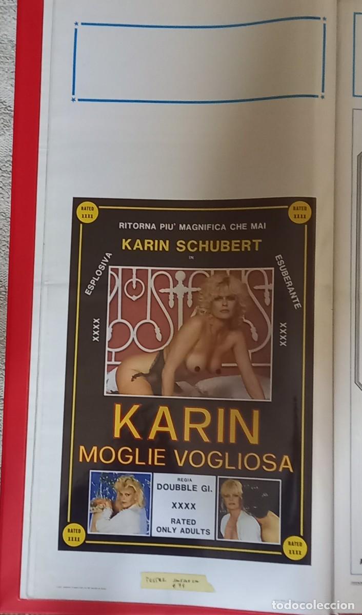 Kino: KARIN MOGLIE VOGLIOSA POSTER cm. 33X70 DEL 1987 CON KARIN SCUBERT