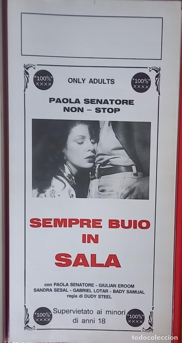Kino: SEMPRE BUIO IN SALA 1985 POSTER cm.33X70 CON PAOLA SENATORE OTTIME CONDIZIONI