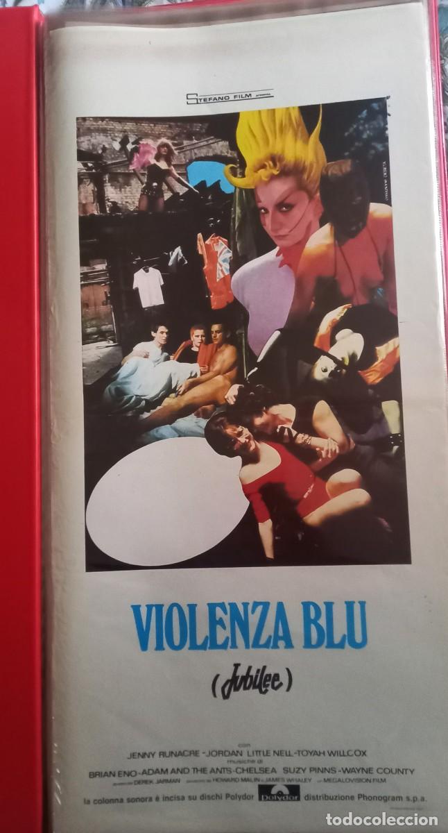 Kino: JUBILEE VIOLENZA BLU 1977 POSTER cm 33X70 CON JENNY RUNACRE JORDAN LITTLE NELL