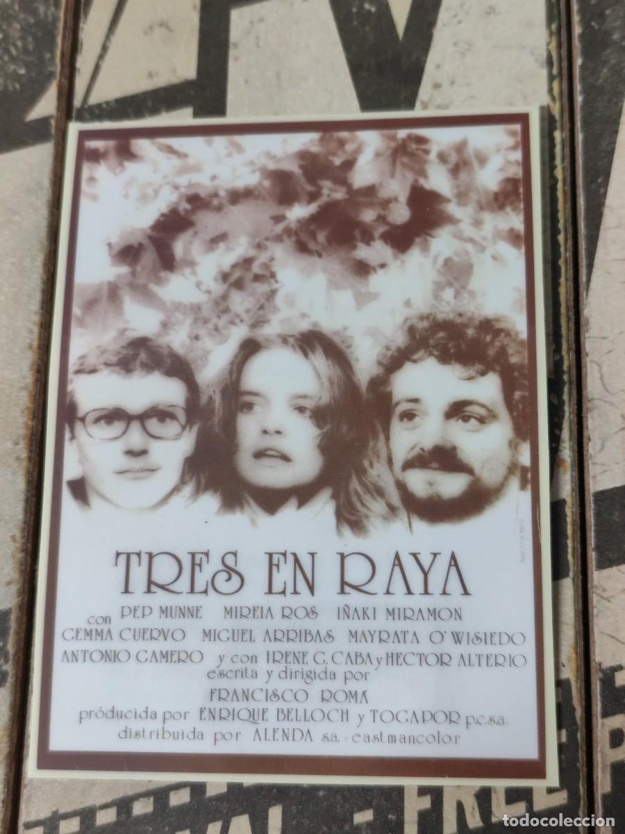 Cine: Tres en raya Plastificados - Foto 1