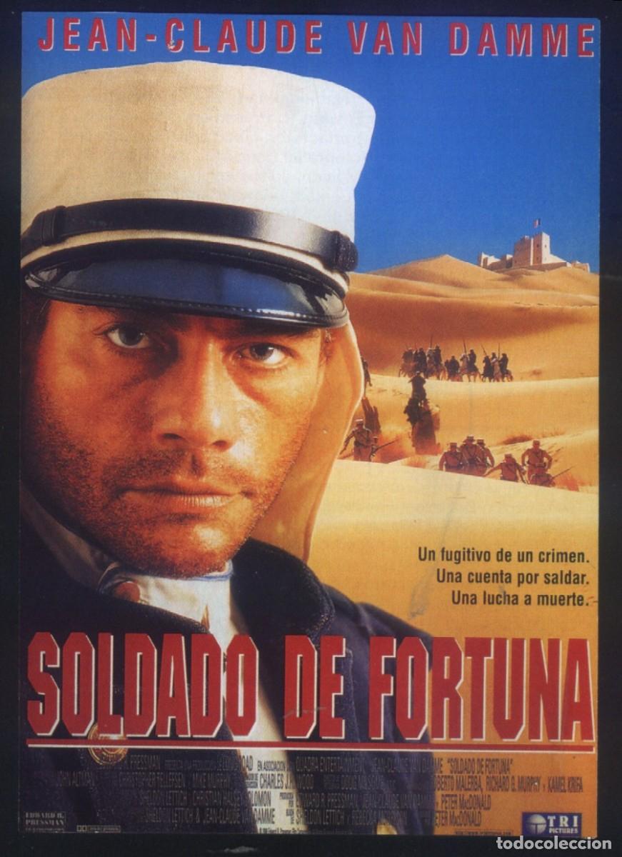 Kino: Q-11747- SOLDADO DE FORTUNA (Legionnaire) (FICHA T&Eacute;CNICA) Jean-Claude Van Damme - Ana Sofrenovic