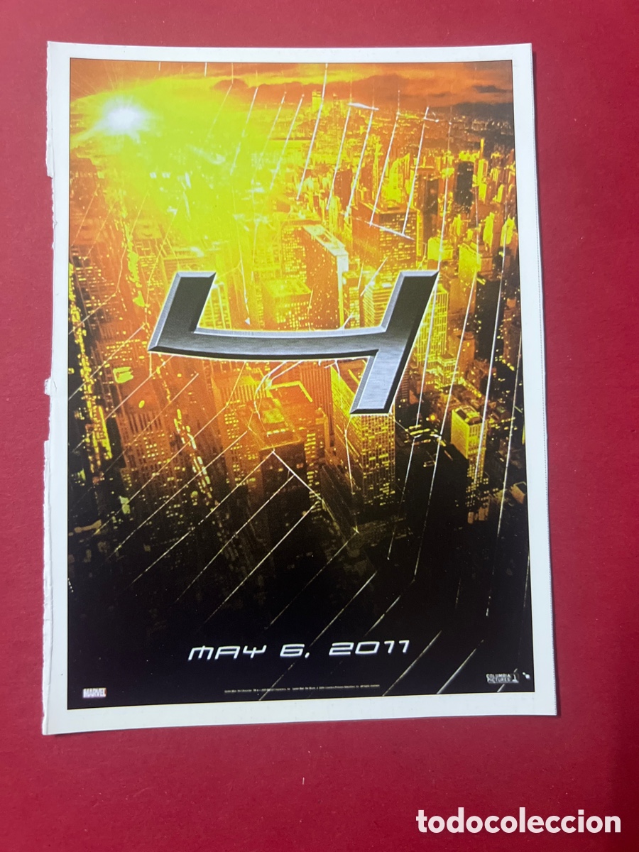 Kino: HB29. COLECCI&Oacute;N CARTELES ORIGINALES ACCI&Oacute;N - SPIDERMAN-MAN 4